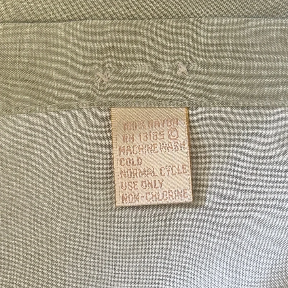 CAMPIA Tiki Shirt Top Y2K Embossed Print Martini Glasses 100% Rayon Unique Rare - Picture 7 of 13